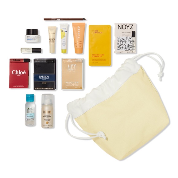 Ulta Variety Beauty Bundle With Travel BagSupergoop NYX MAC & MoreNWT